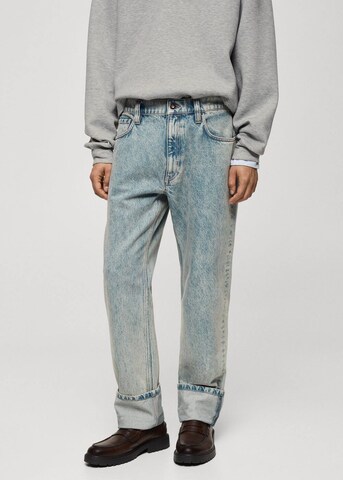 MANGO MAN Regular Jeans 'Haven' in Blue: front