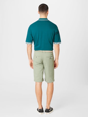 Lindbergh Štandardný strih Chino nohavice - Zelená