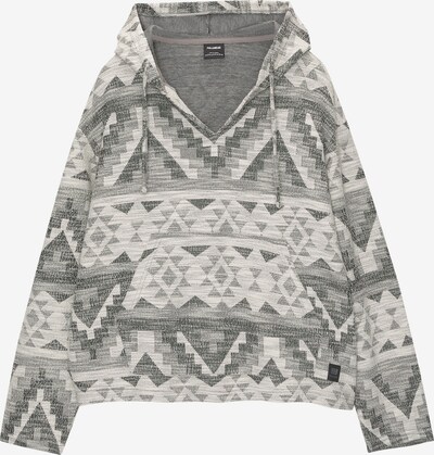 Pull&Bear Sweatshirt in grau / anthrazit / hellgrau, Produktansicht