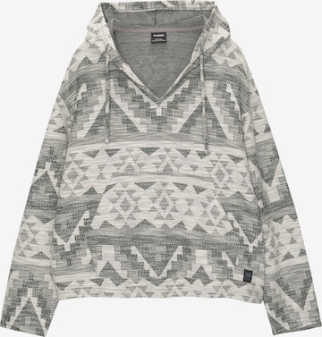 Pull&Bear Sweatshirt in Grijs: voorkant