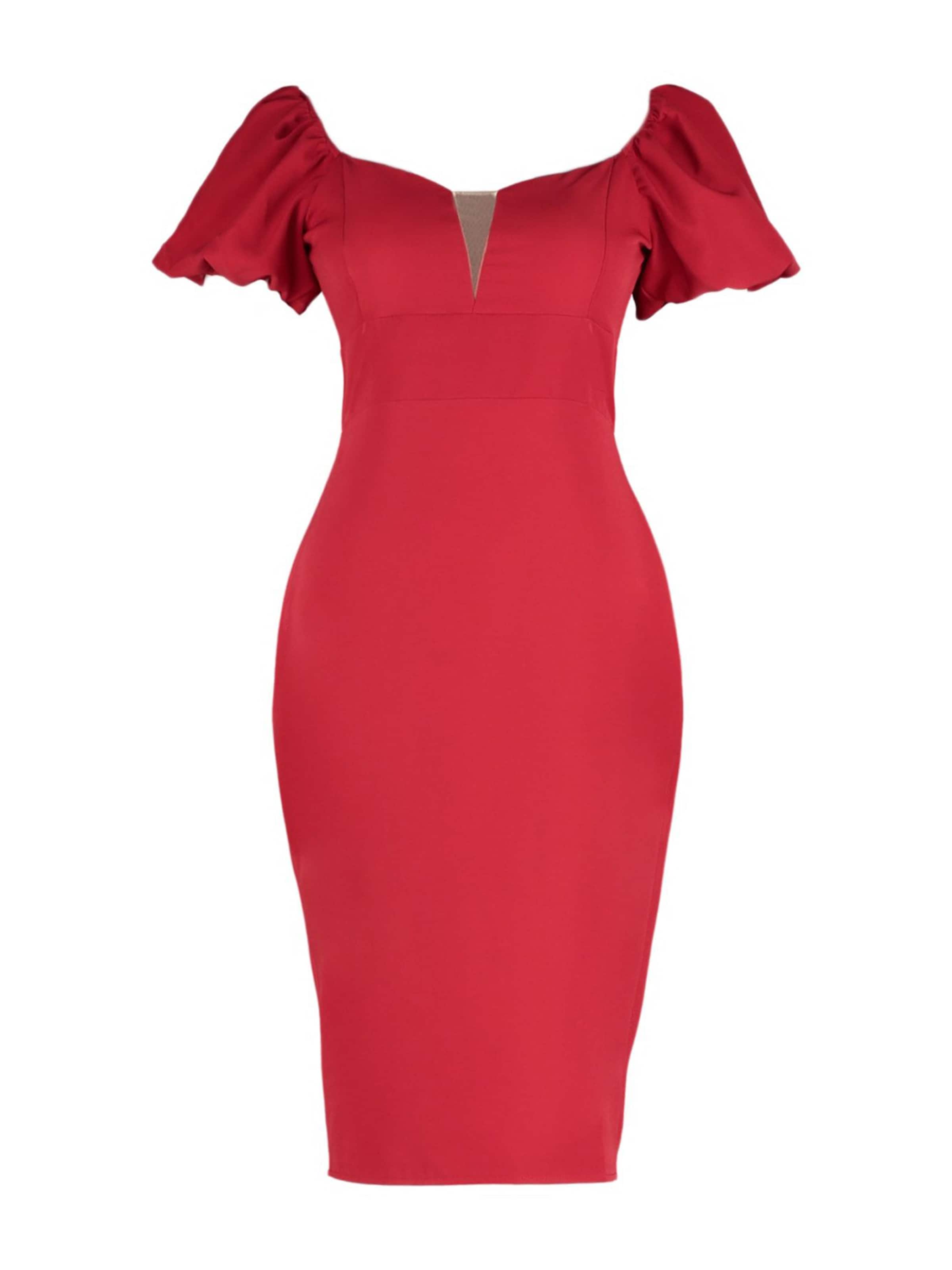 Rochie de la Trendyol Curve pe roșu: față