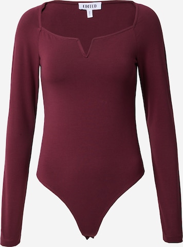 Shirtbody 'Emory' EDITED en rouge : devant