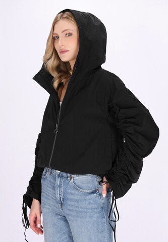 DreiMaster Maritim - Chaqueta de entretiempo en negro: frente