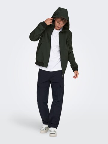 Only & Sons Between-season jacket 'ONSBOWIE' in Green