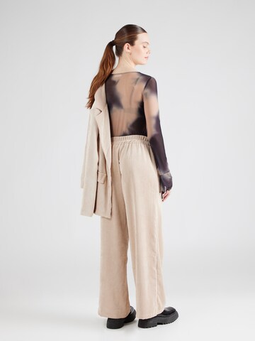 Sublevel Wide Leg Hose in Beige