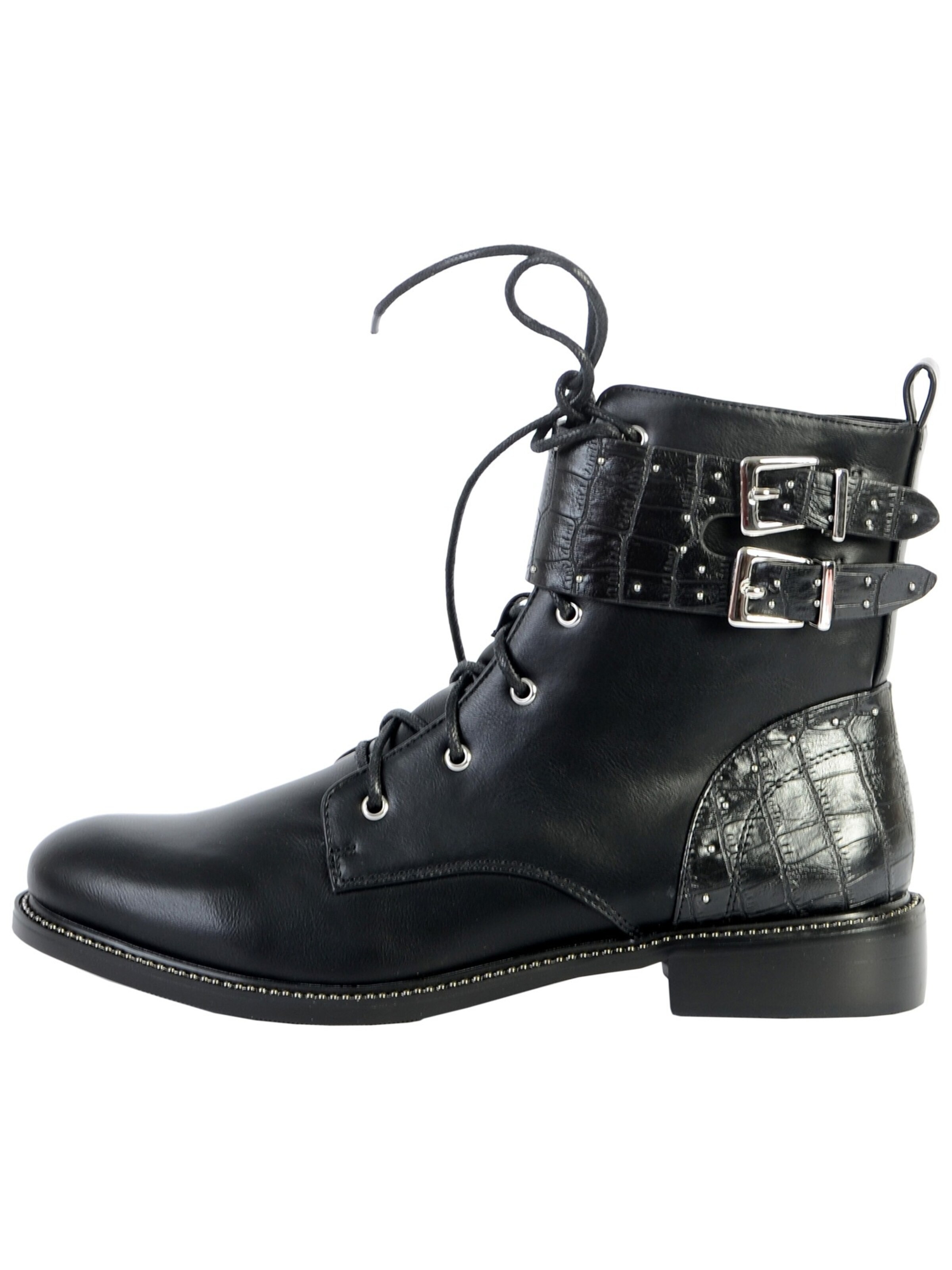 Ankle boots in 36 The Divine Factory di colore nero, Visualizzazione prodotti