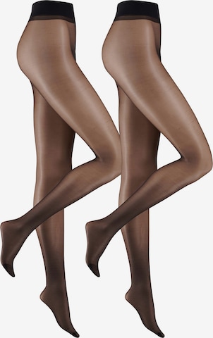 camano Tights in Black: front