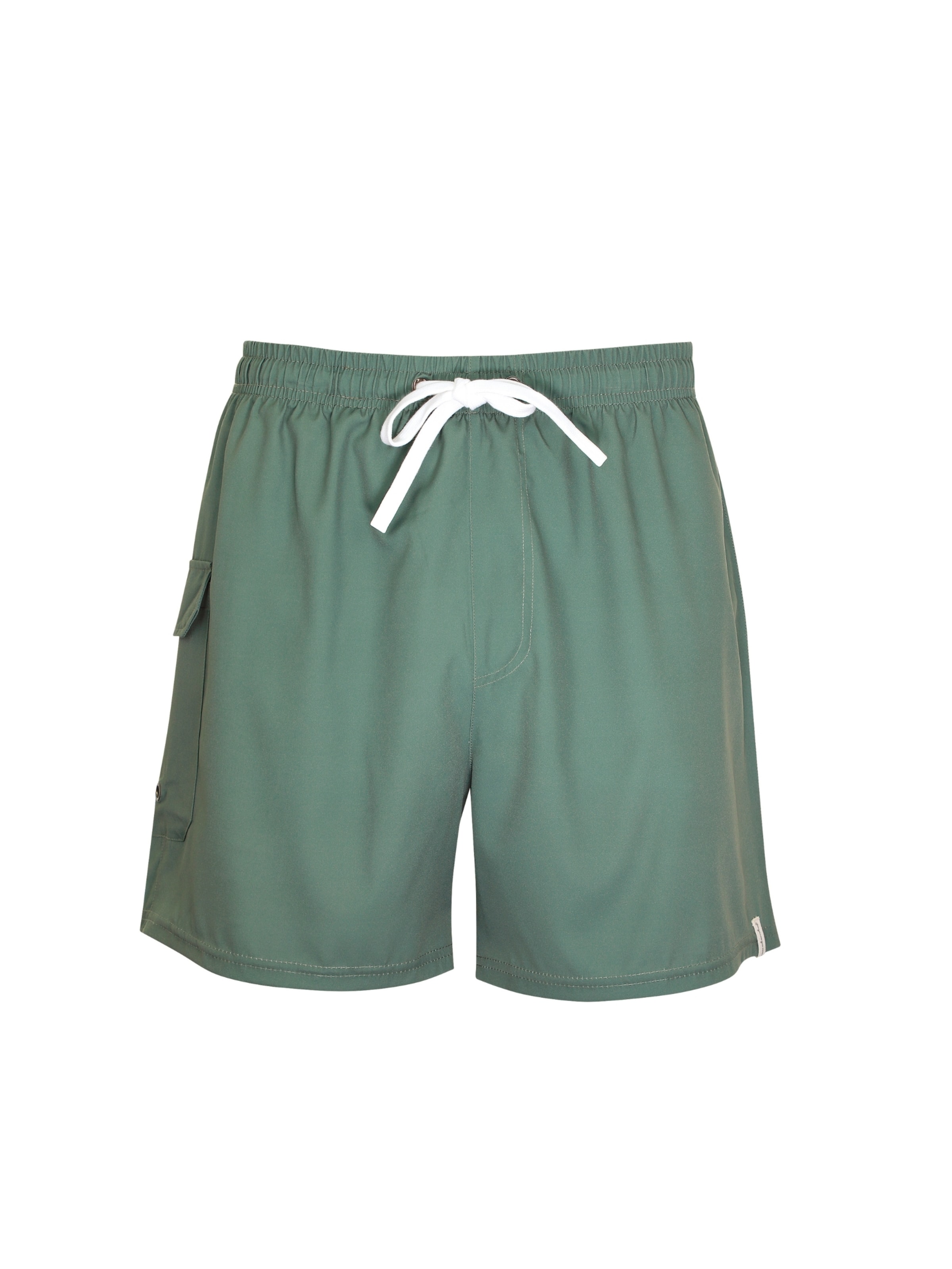 wavebreaker Plavecké šortky - Zelená: predná strana