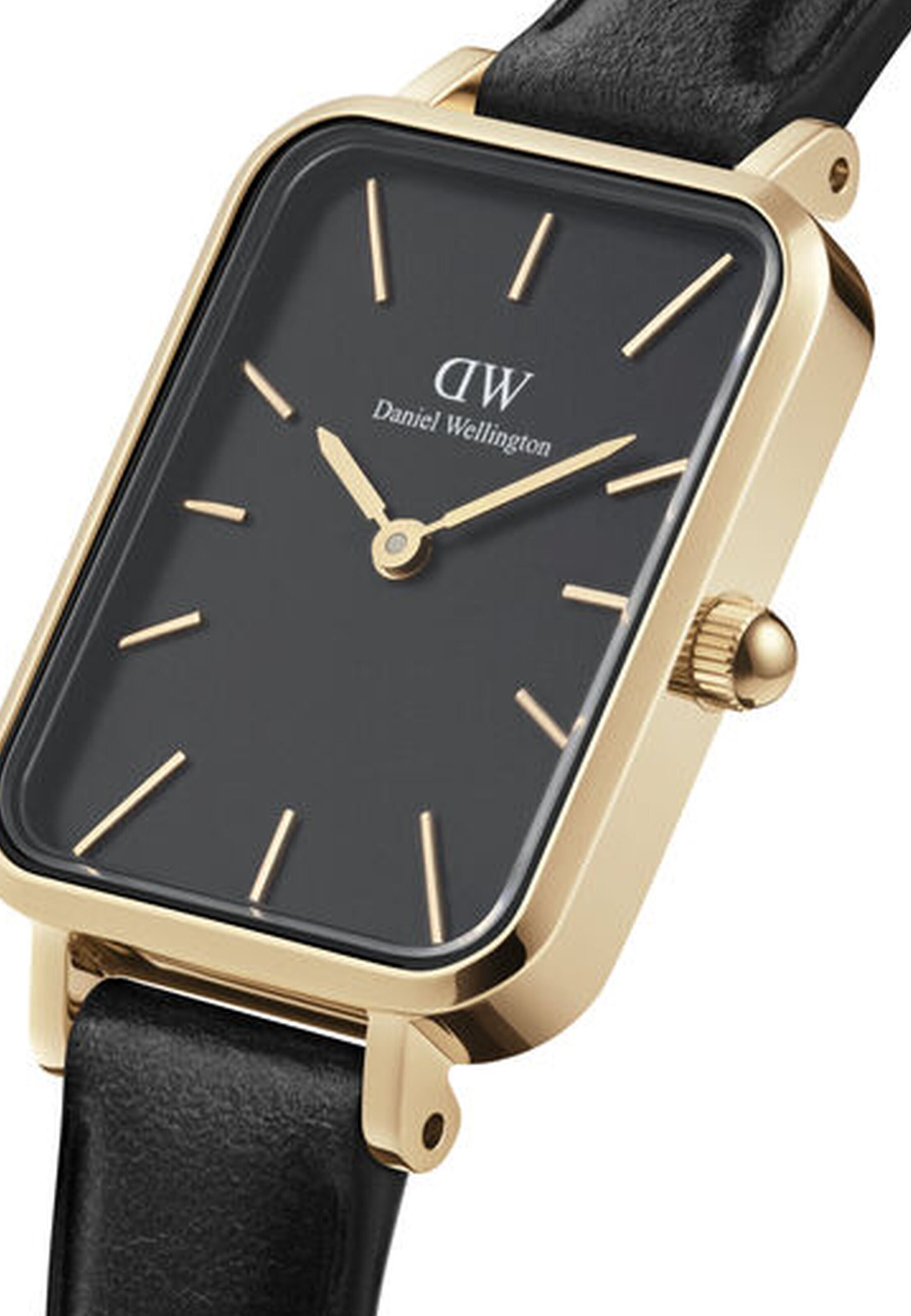 Daniel Wellington Analoog horloge ' QUADRO PRESSED SHEFFIELD ' in Zwart