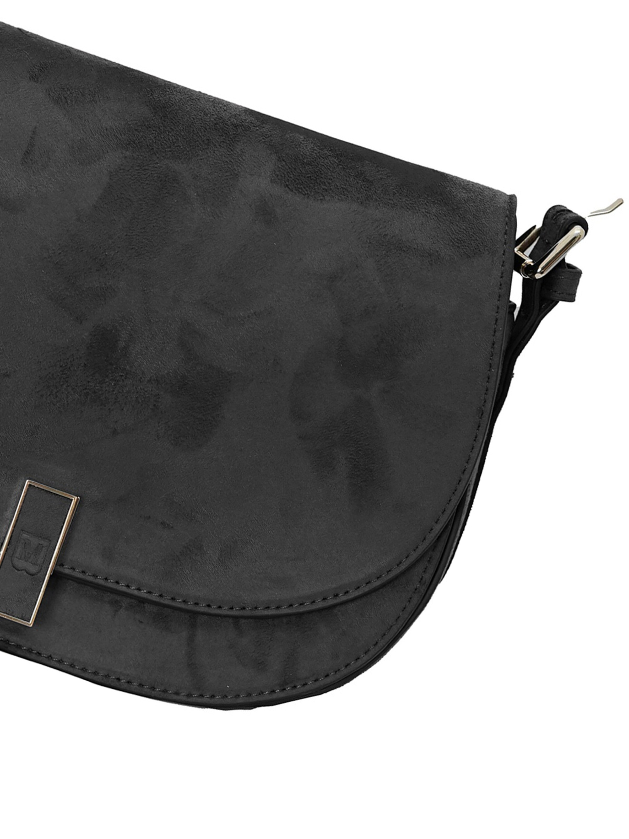Borsa a spalla 'Borsa a Spalla Donna Bruno Magli Kate Eco-Pelle Nera con Fibbia' di Bruno Magli in nero
