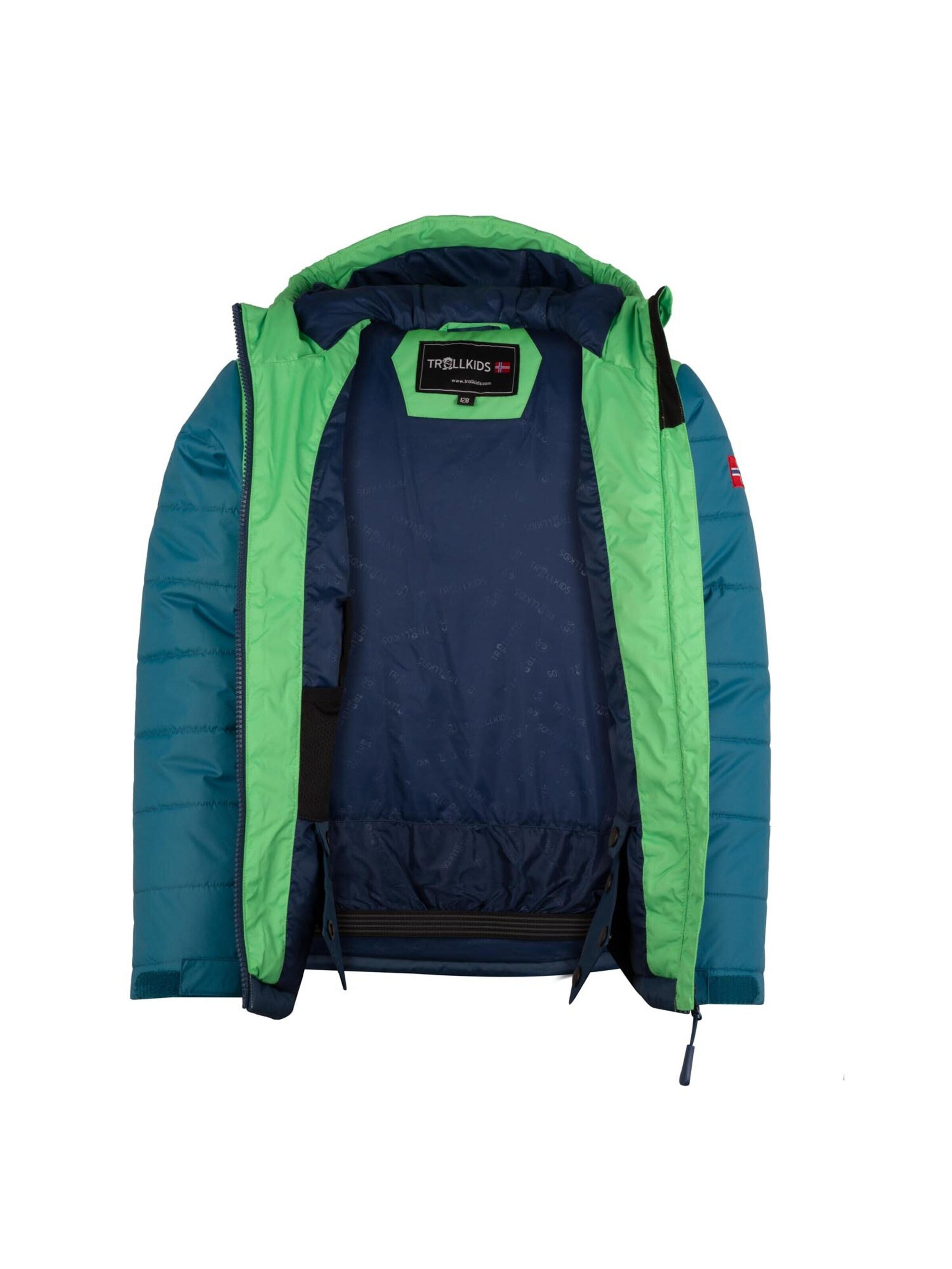 TROLLKIDS Winter Jacket in Green