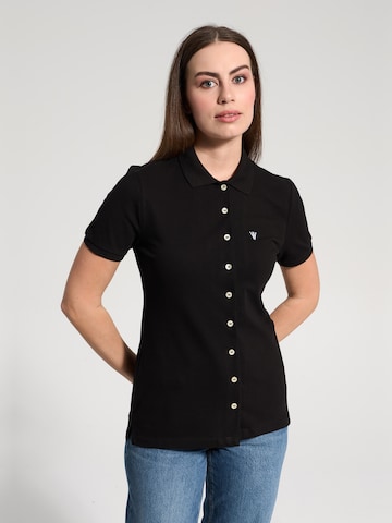 NOWIHT Blus 'Eugenie' i svart