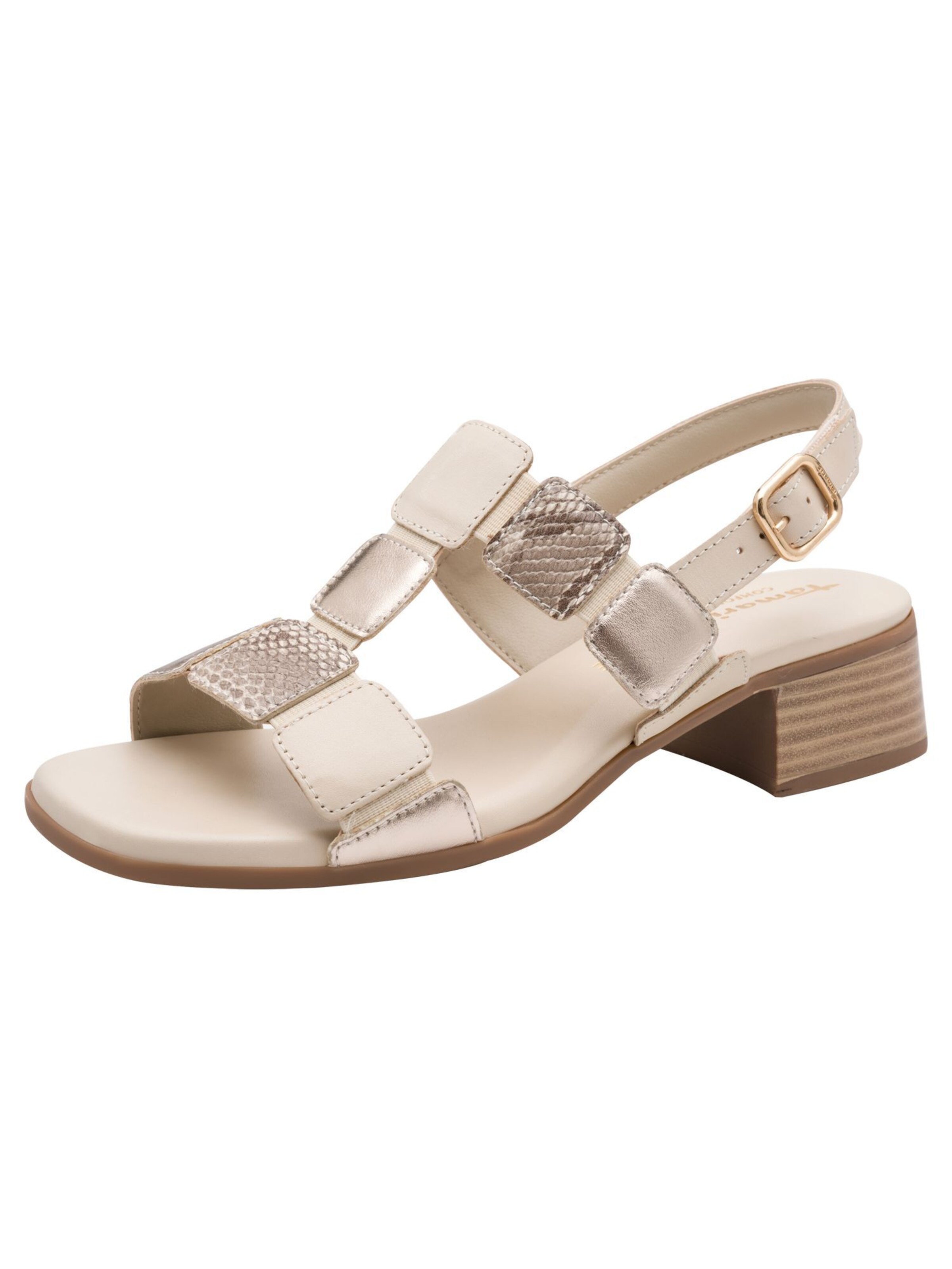 Tamaris Sandale in Beige: Vorderseite