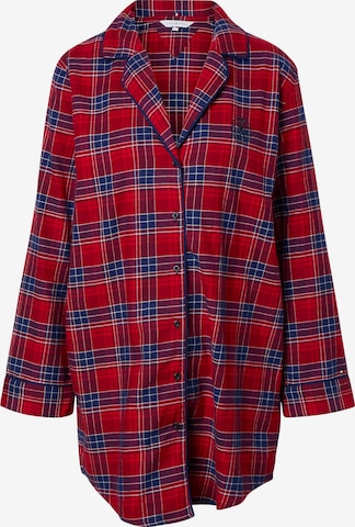 TOMMY HILFIGER Nočná košieľka - Červená: predná strana