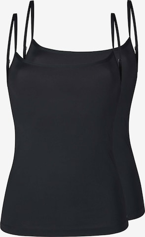 Skiny - Camiseta térmica en negro: frente