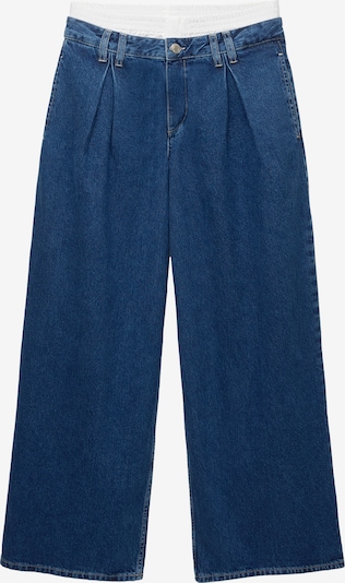 Pull&Bear Traperice s naborima u tamno plava / bijela, Pregled proizvoda