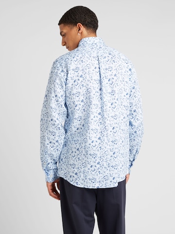 FYNCH-HATTON Regular fit Button Up Shirt in Blue