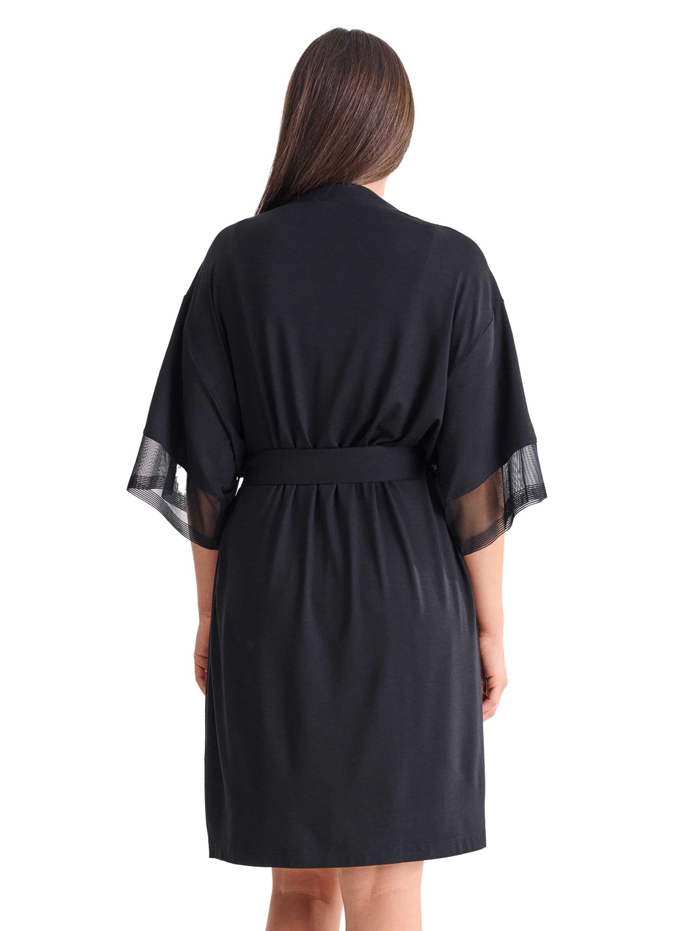 Lisca Dressing Gown 'Sia' in Black