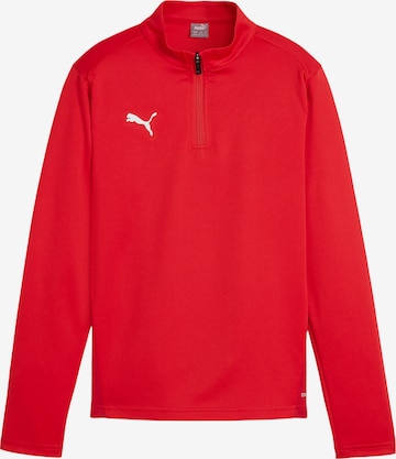 PUMA Funktionsshirt 'TeamGoal' in Rot: Vorderseite