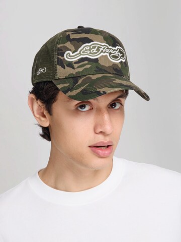 Ed Hardy Cap in Green: front