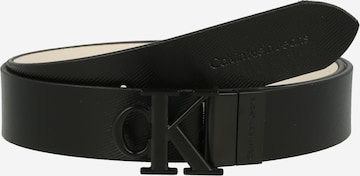 Calvin Klein Jeans Opasek – černá: přední strana