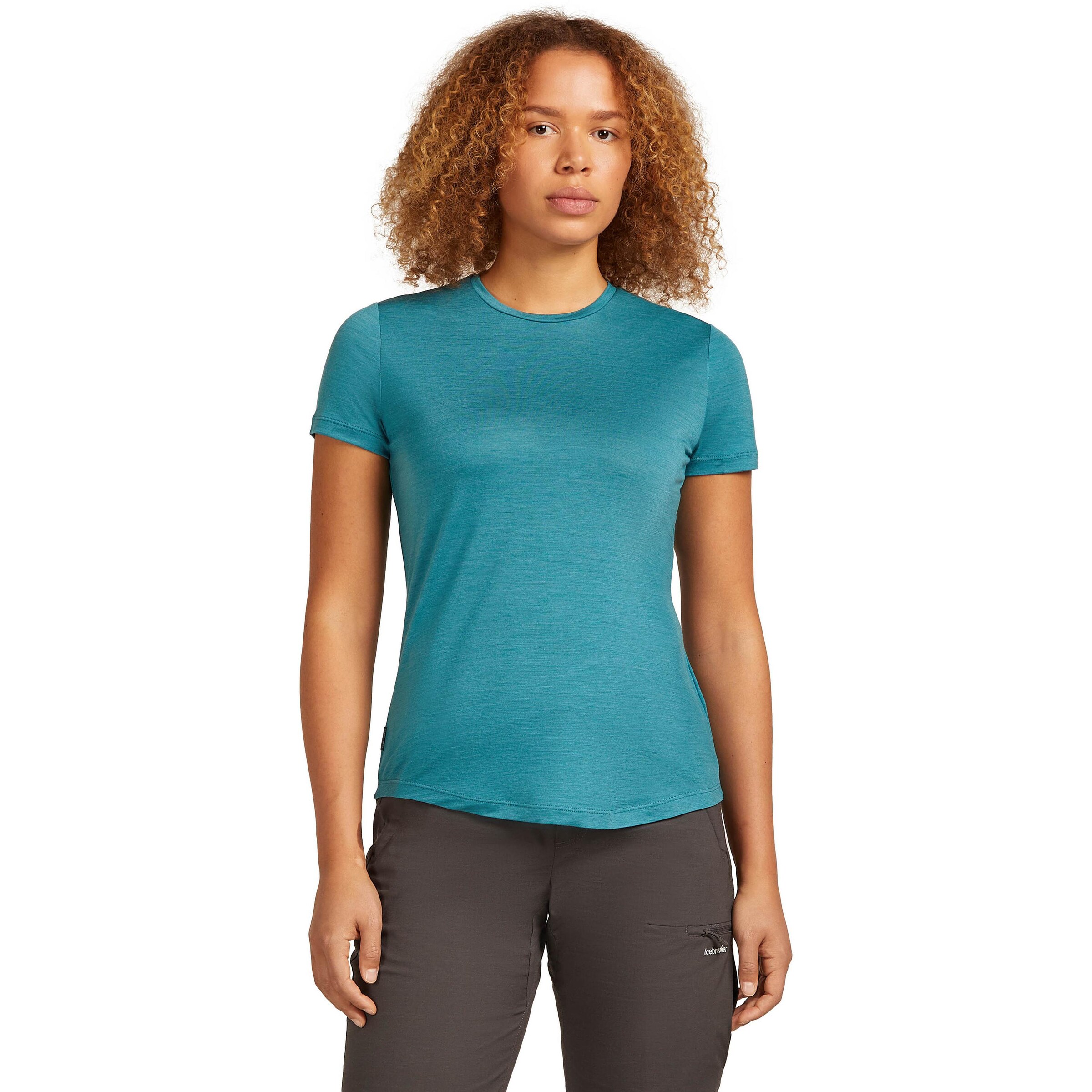 ICEBREAKER Performance Shirt '125 Cool-Lite Sphere III' in Green: front