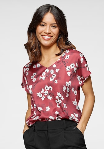 LAURA SCOTT Blouse in Red: front