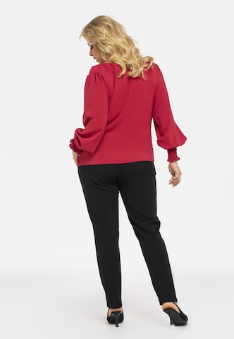 Karko Blouse 'Magma' in Rood