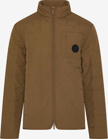 Born Living Yoga Between-season jacket 'Garona' in Brown: front
