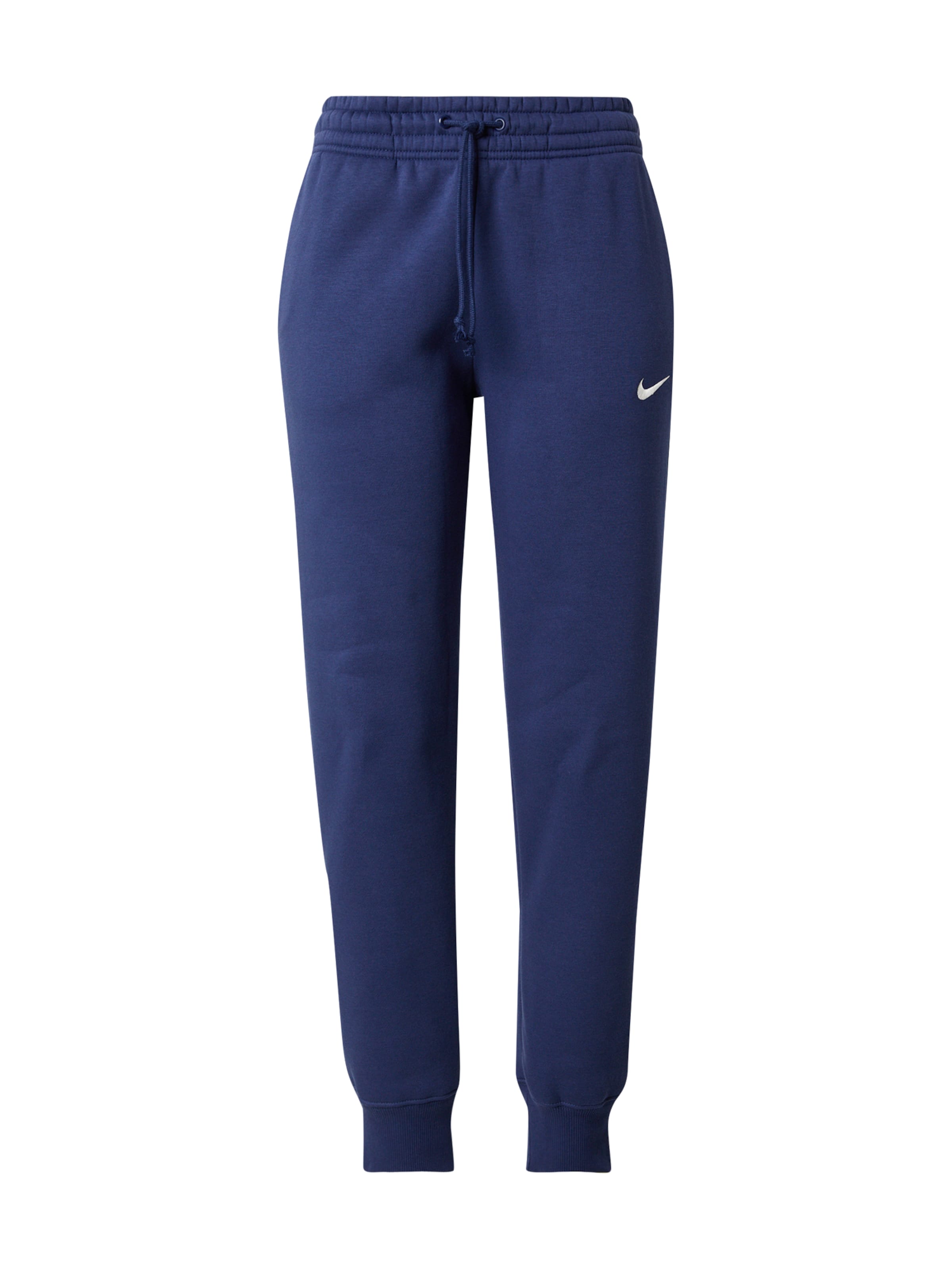 mėlyna Nike Sportswear Siaurėjantis Kelnės 'Phoenix': priekis