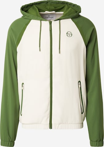 Sergio Tacchini Trainingsjacke 'RISPECCHIO' in Beige: Vorderseite