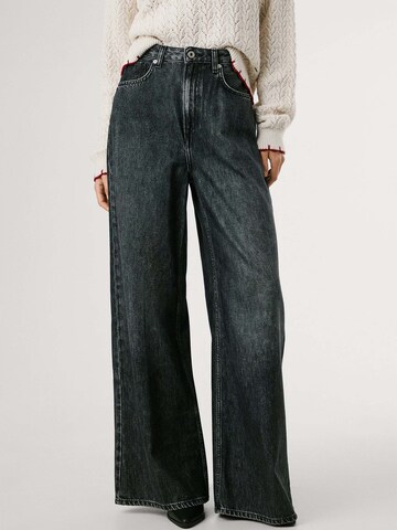 Wide Leg Jean Pepe Jeans en noir