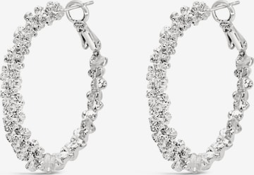 ARS-ARGENTI Ohrringe 'RICH B*TCH HOOPS' in Silber: Vorderseite