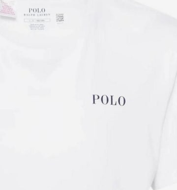 Ralph Lauren - Camisa 'TOP 714931650003' em branco: frente