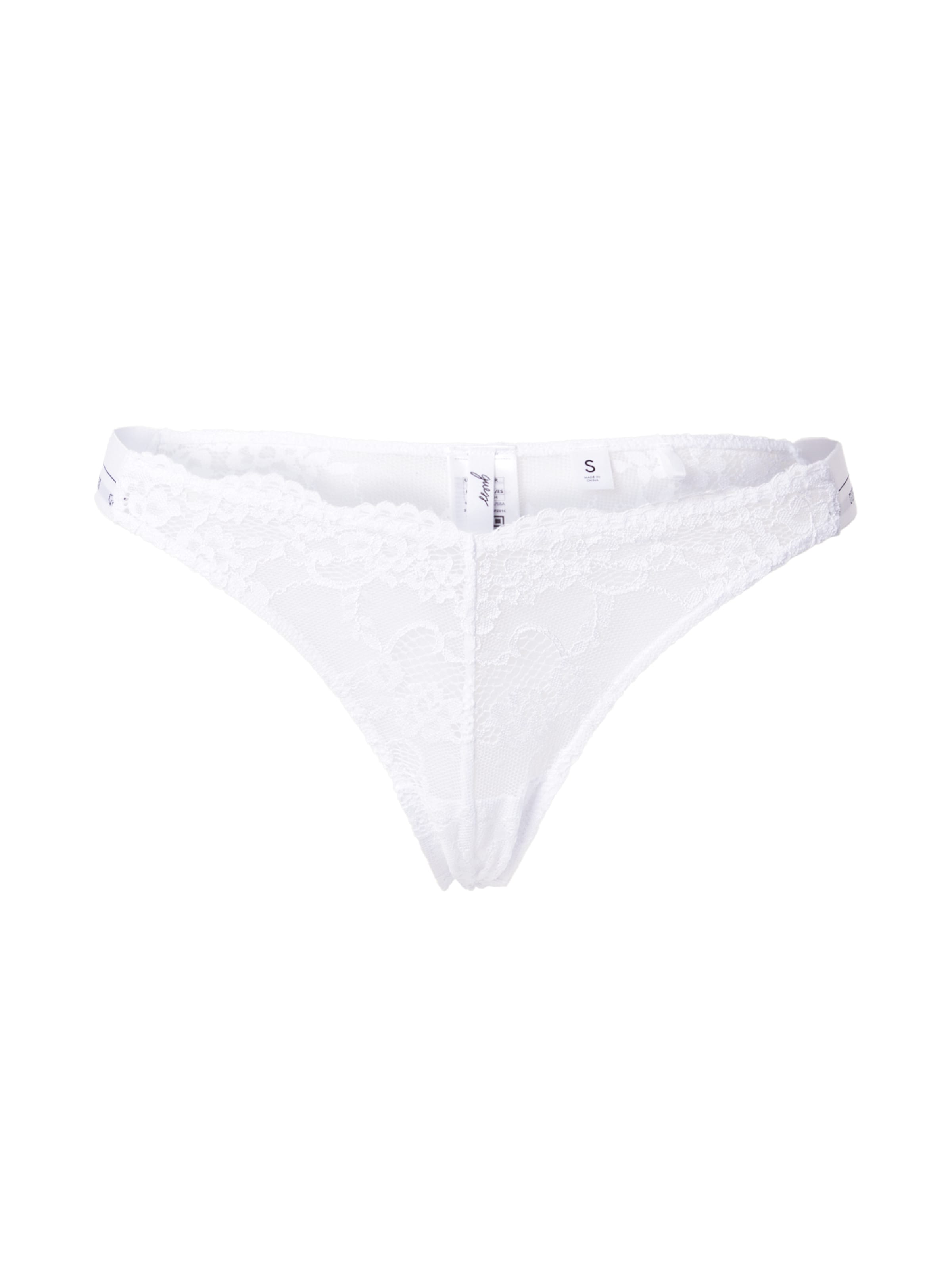 String 'JANE' di GUESS in bianco: frontale