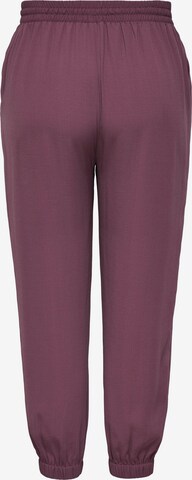 ONLY Carmakoma Tapered Pants 'Jackie' in Purple