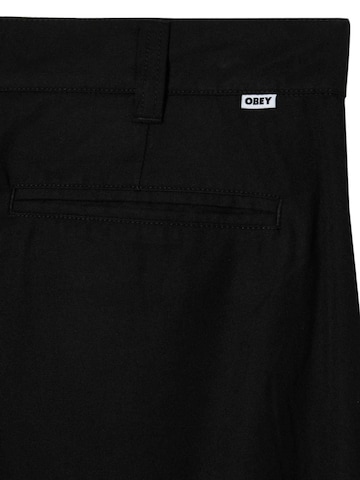 Obey Regular Bundfaltenjeans‌‌‌‌‌‌‌ in Schwarz