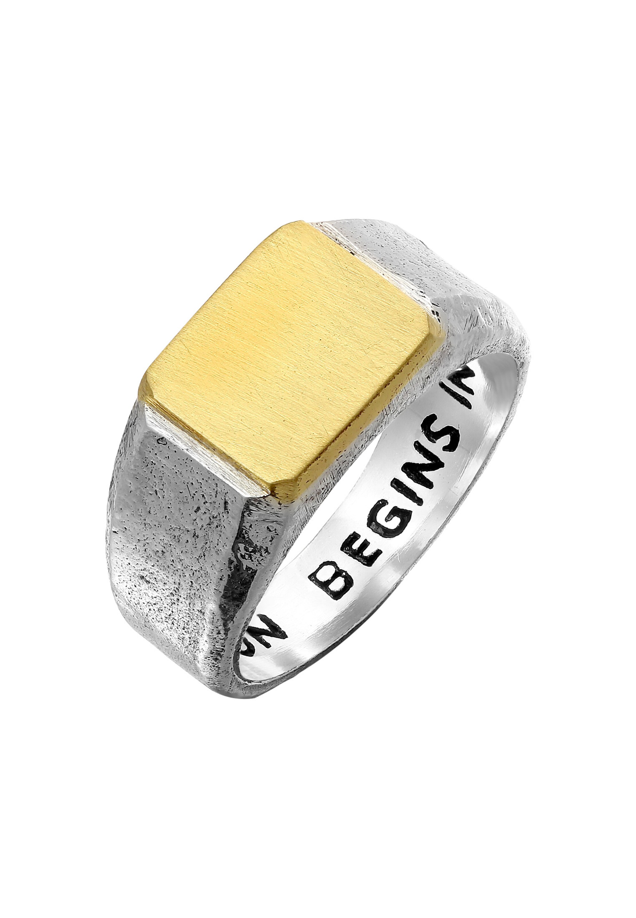 Haze&Glory Ring in Silber: Vorderseite