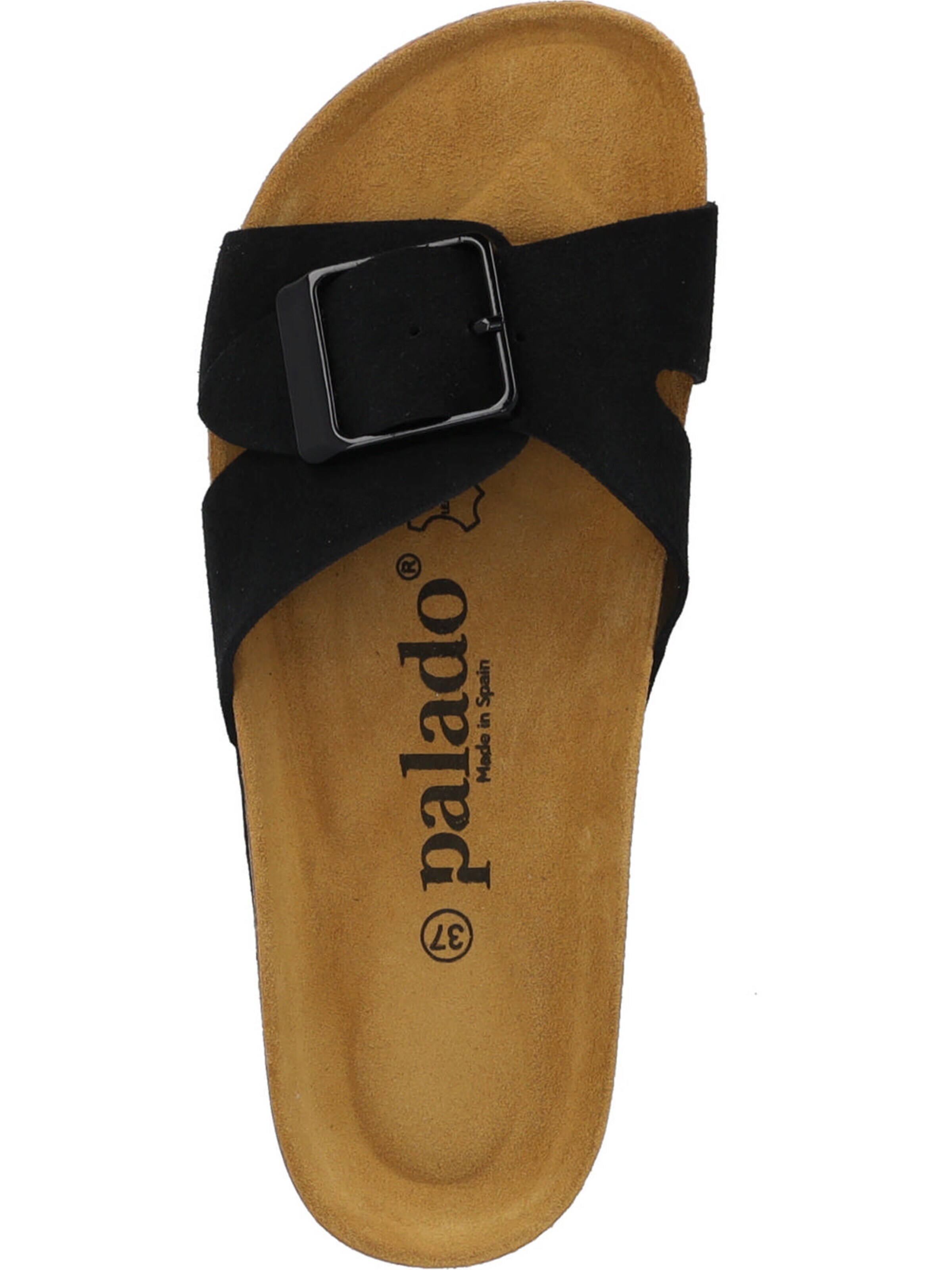 Palado Pantolette 'Palado Tinos Premium Leather'‌‌‌‌‌‌‌‌ in Schwarz