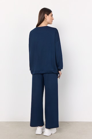 Soyaconcept Wide leg Broek 'Banu 33' in Blauw