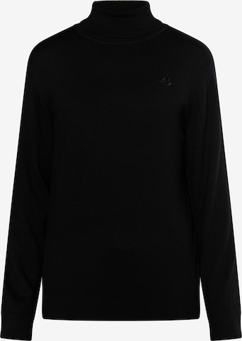 DreiMaster Klassik Sweater 'Casnagie' in Black: front