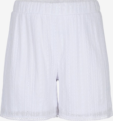 Regular Pantalon Zizzi en blanc : devant