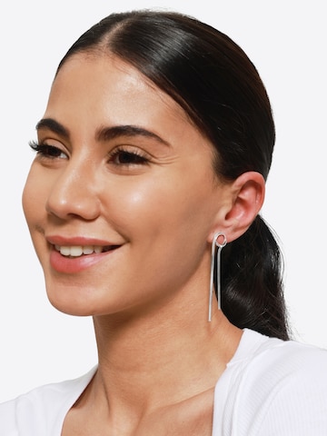 Heideman Earrings 'Enya' in Silver: front