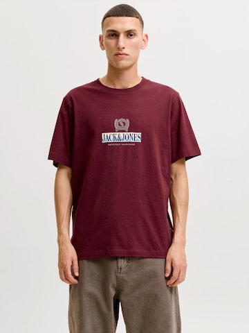 Maglietta 'JORFREDERIKSBERG' di JACK & JONES in lilla: frontale