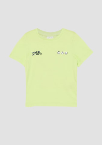 T-Shirt s.Oliver en jaune