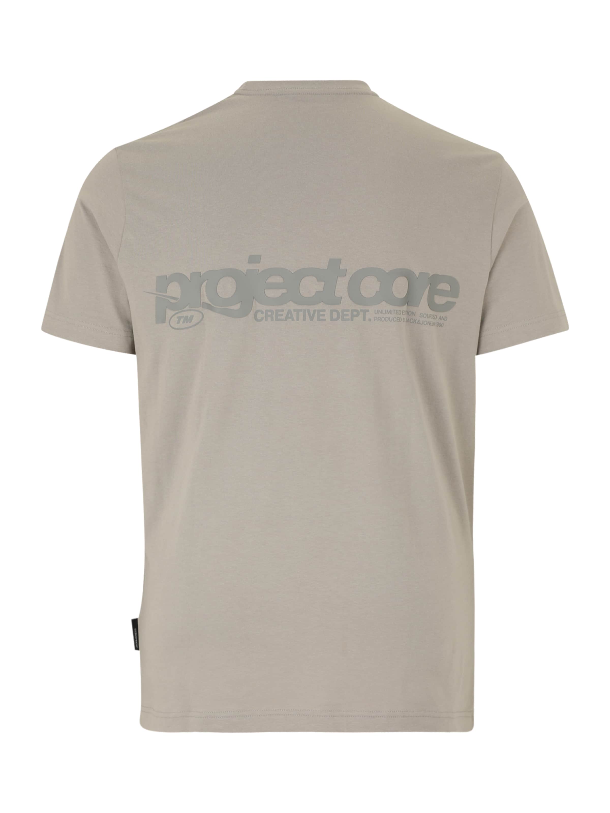 Jack & Jones Plus Μπλουζάκι 'JCOUNION' σε γκρι