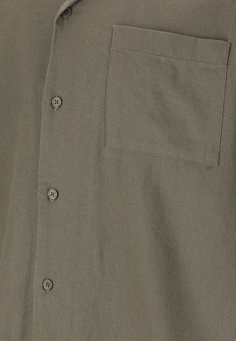 NOU Regular fit Button Up Shirt 'Dalan' in Brown