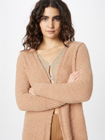 NEW LOOK Knit cardigan in Brown