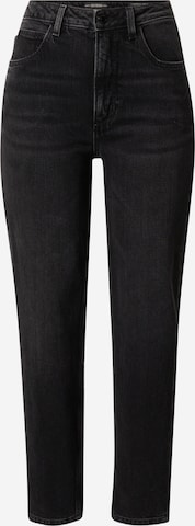 juoda GUESS Standartinis Džinsai 'Mom': priekis