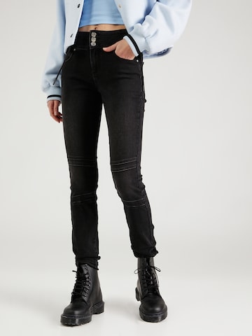 ONLY Slimfit Jeans 'DAISY' i svart: forside